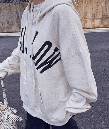 follow cotton fall hoody